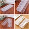 6 Pieces Nail Art Tool Jewelry Storage Box, 12 Compartments Plastic Rhinestone Organizer Container Case, Display Containers